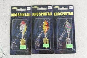 3個セット deps KRO SPINTAIL デプス スピンテール ルアー 釣具 釣り具