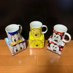 disney マグカップ3点セット　KIRIN非売品