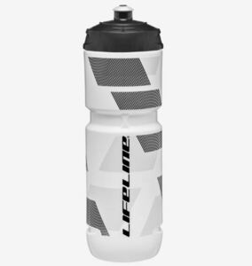 LifeLine ウォーターボトル White/Black 1本 (800ml) ボトル 　水筒　　 ELITE