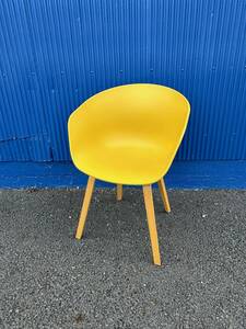 HAY チェア ABOUT A CHAIR デンマーク 北欧 モダン ミッドセンチュリー ヴィンテージ 椅子 シェル マスタード