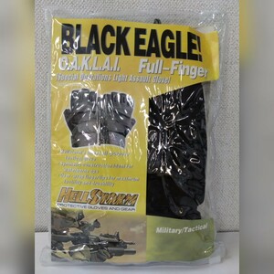 新品未使用品 BLACK EAGLE タクティカルグローブ ハーフフィンガー ブラック