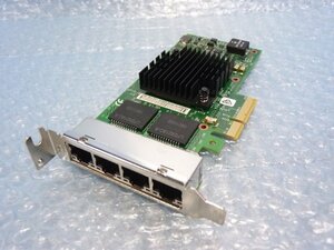 1PGK // Intel Ethernet Server Adapter I350-T4 Quad Port Gigabit 80mmブラケット // Fujitsu PRIMERGY RX2540 M1 取外//在庫1
