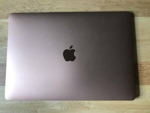 2019 MacBook Air 13.3" Retina, 1.6GHzデュアルコア, 8GBメモリ, 256GB SSD, ゴールド (箱、AC & USB & 有線LANアダプター付き)