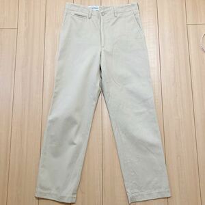 バリーブリッケン アメリカ製 チノパン BARRY BRICKEN MILITARY CHINO PANTSコットン ミリタリーチノパンツ MADE IN USA W31