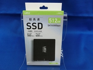 期間限定セール 【未使用】 リーダーメディアテクノ LAZOS 内蔵型SSD 512GB L-ISS512