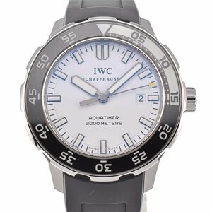 IWC SCHAFFHAUSEN IW356806 アクアタイマー 2000 デイト 自動巻き メンズ 美品 保証書付き K#128665