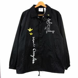 ◆MARK GONZALES マークゴンザレス コーチジャケット ナイロン 春物 メンズ 1円スタート