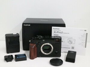 ●○【美品・総シャッター数300回以下・元箱付】FUJIFILM X-Pro2 ミラーレス 一眼カメラ ボディ Xマウント 富士フィルム●021152001m○●