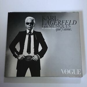 CD 2枚組　KARL LAGERFELD カール ラガーフェルド VOGUE Les Musiques que j