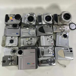 動作未確認 コンパクト デジカメ Canon OLYMPUS CASIO FUJIFILM Nikon Panasonic SONY デジタル カメラ コンデジ まとめ18台 大量