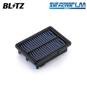 BLITZ ブリッツ サスパワー エアフィルター LM SH-697B フィット GK4 H25.9～ L13B 4WD 17220-5R0-008