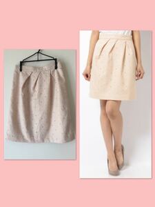 【レッセパッセ】新品 刺繍スカート