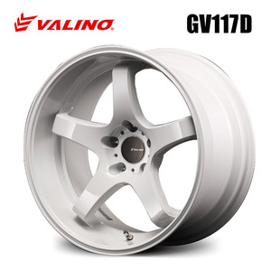 送料無料 ヴァリノ GV117D Bushou 武将ｘAdvanti Racing 9J-17 +22 5H-114.3 (17インチ) 5H114.3 9J+22【1本】