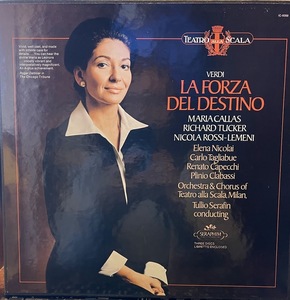 【LP】 Verdi Maria Callas/La Forza Del Destino 3LP US