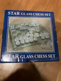 ガラス　チェスボード