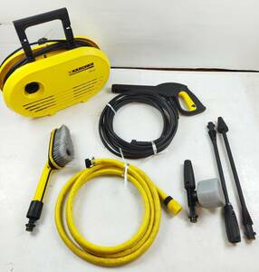 【L566】★中古・動作確認済み★KARCHER ケルヒャー JTK25 家庭用高圧洗浄器 電動工具 掃除 洗車 高圧洗浄機