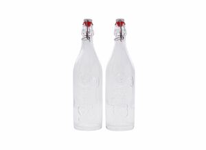 Supreme Swing Top 1.0L Bottle (Set of 2) Clear シュプリーム スイング トップ 1.0リットル ボトル 2セット クリア