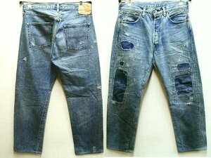 ◇即決[W36]LVC 66501-0076 サンフェードカスタマイズド 旧日本製 501XX ビンテージ復刻 LEVI’S VINTAGE CLOTHING デニム パンツ■5502