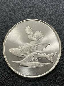 沖縄国際海洋博覧会 記念メダル トビウオ 飛魚 コイン