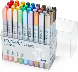新品未使用 送料無料 Too コピック チャオ スタート 36色セット イラスト マーカーペン 日本製