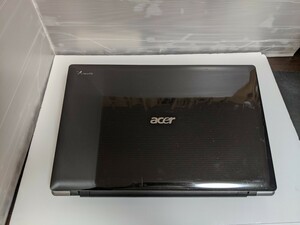 IY1471 acer 7745G-N78H/L ノートパソコンWindows7 CORE i7/エイサー 通電不可 現状品 JUNK 