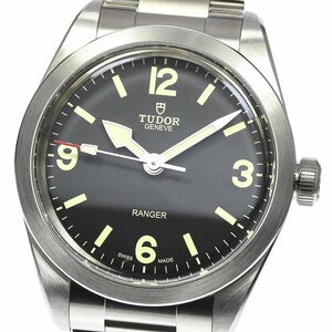 ☆極美品 ★箱・保証書付き【TUDOR】チュードル レンジャー スーパールミノバ 79950 自動巻き メンズ_721091【63】