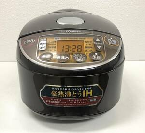 【A161】中古品　ZOJIRUSHI　象印　IHジャー炊飯器　NW-VC10　ブラウン　1.0L　5.5合　2023年製　動作確認済