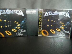 (25)　 HELLOWEEN　　 /　 MASTER OF THE RINGS　　　日本盤　　　ジャケ、経年の汚れあり