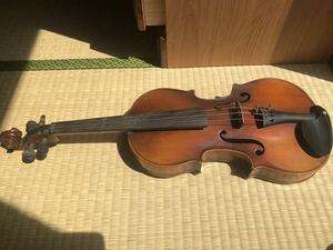 古いバイオリン フルサイズ 4/4 虎杢 ヴァイオリン 本体のみ