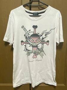 【USED】THE SHOP TK MIXPICE 半袖 メンズ Tシャツ サイズ1 ピンク ONE PIECE エドワード・ニューゲート 白ひげ タケオキクチ ワンピース