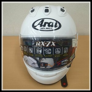 1円～ Arai アライ ヘルメット RX-7X 白 61.62cm