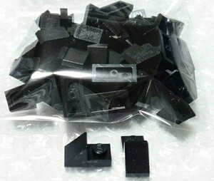 50個　1×2　黒　スロープ　LEGO　レゴ　未組み立て　未使用　パーツ　部品