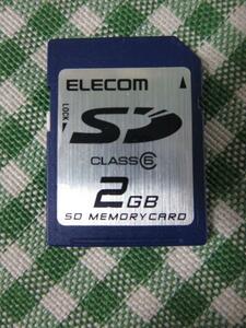 ELECOM SDメモリーカード 2GB Class6