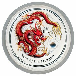 1円～【おたからや】◆2012年オーストラリア30ドル銀貨(1㎏)Year of the Dragon◆tm555-A51369◆
