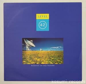 【UK-ORIG.12インチ】LEVEL 42/HEAVEN IN MY HANDS(並良品,SYNTH,1988)