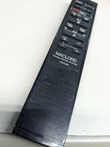 【FB-20-130】National ナショナル MACLORD リモコン テレビ ビデオ VEQ0486 動確済