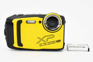 ★実用品★ 富士フィルム FUJIFILM FinePix XP140 イエロー ★バッテリー付き！　　　0302#081 #5754