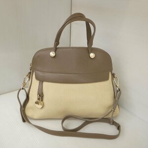 T5485 【本物保証】 FURLA フルラ PIPER パイパー 2way ショルダーバッグ ハンドバッグ