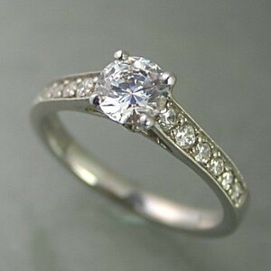 婚約指輪 安い ダイヤ プラチナ 0.6カラット 鑑定書付 0.60ct Dカラー FLクラス 3EXカット GIA