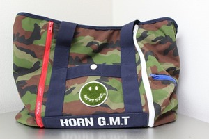 [D03761]　Horn Garment　迷彩　トートバック