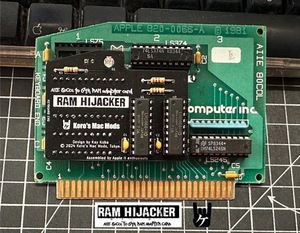☆　RAM Hijacker AIIE 80COLカードを64KRAMカードへコンバージョン　☆