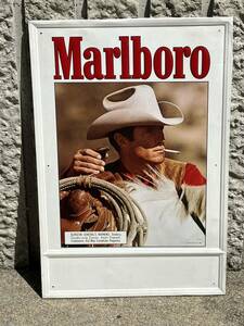 Marlboro(マールボロ)看板(大)/サインプレート/店頭ディスプレイ/タバコ/フィリップモリス/マルボロ/58×86cm