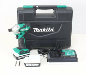 ka73■makita◆マキタ◆充電式インパクトドライバー◆MTD001D◆バッテリー2個・充電器・ケース付き◆動作品◆14.4V◆電動工具