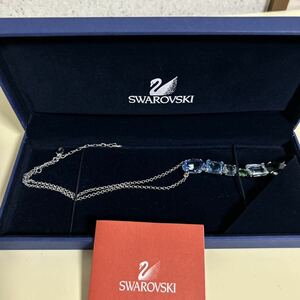 SWAROVSKI ブルーのネックレス