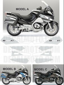 グラフィック デカール ステッカー 車体用 / BMW R1200RT / 2010 - 2013 / BLACK