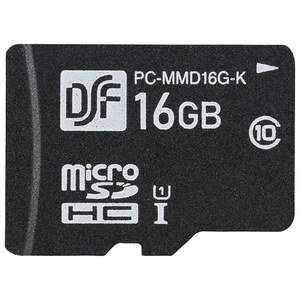 高耐久マイクロSDメモリーカード 16GB｜PC-MMD16G-K 01-3057 オーム電機