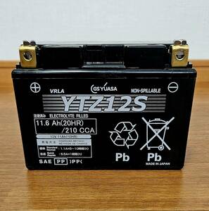 GSユアサ YTZ12S バイク用バッテリー サイズ 15.2x8.8x11.2 cm