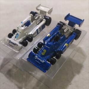 【Hot Wheels】ホットウィール Tyrell P34 2台セット(ブルー/ホワイト) たいれる ティレル タイレル F1 ロニー・ピーターソン 6輪車