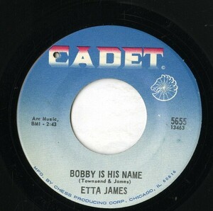 【7inch】試聴　ETTA JAMES 　　(CADET 5655) BOBBY IS HIS NAME / MISS PITIFUL