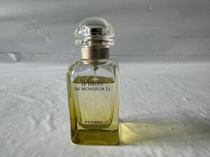 【500円スタート】 エルメス HERMES 李氏の庭 LE JARDIN MONSIEUR LI EDT 50ml 香水 残量80%程